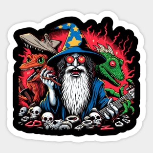 king gizzard and the lizard wizard Sticker